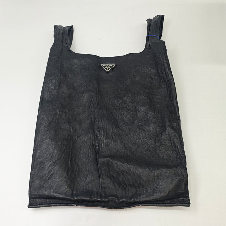 Prada froissé Nappa Cabas