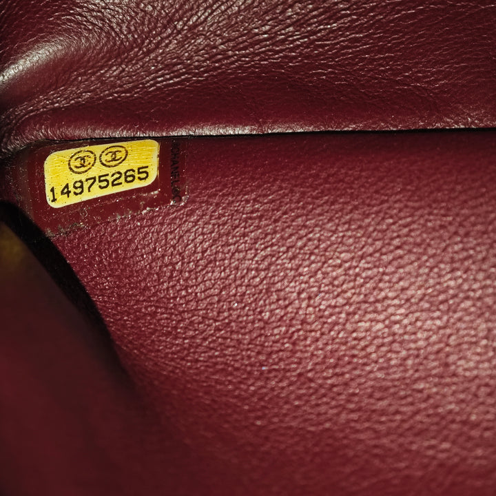 Chanel Matelassé Cuir verni Reissue 2.55 Double rabat 226