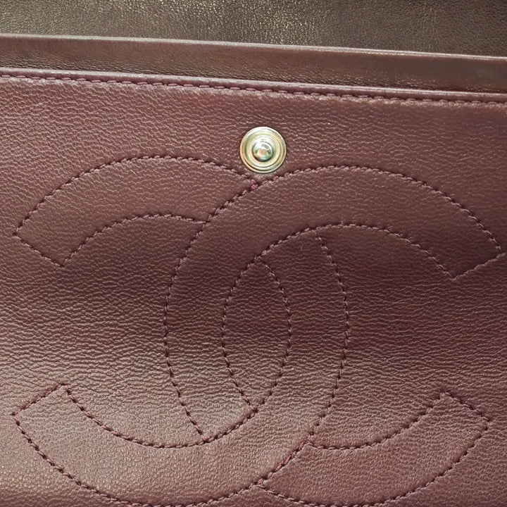 Chanel Matelassé Cuir verni Reissue 2.55 Double rabat 226