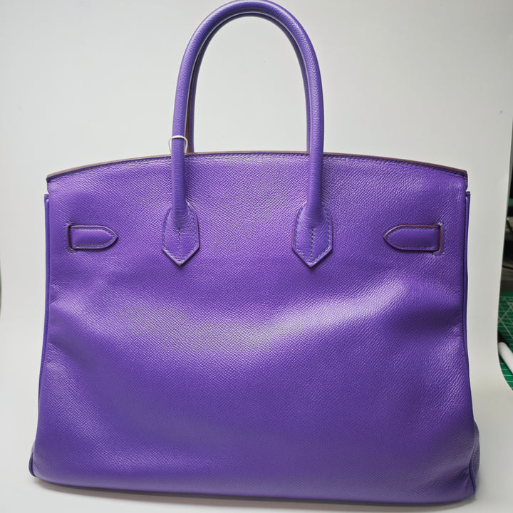 Hermès Epsom Birkin Retourne 35