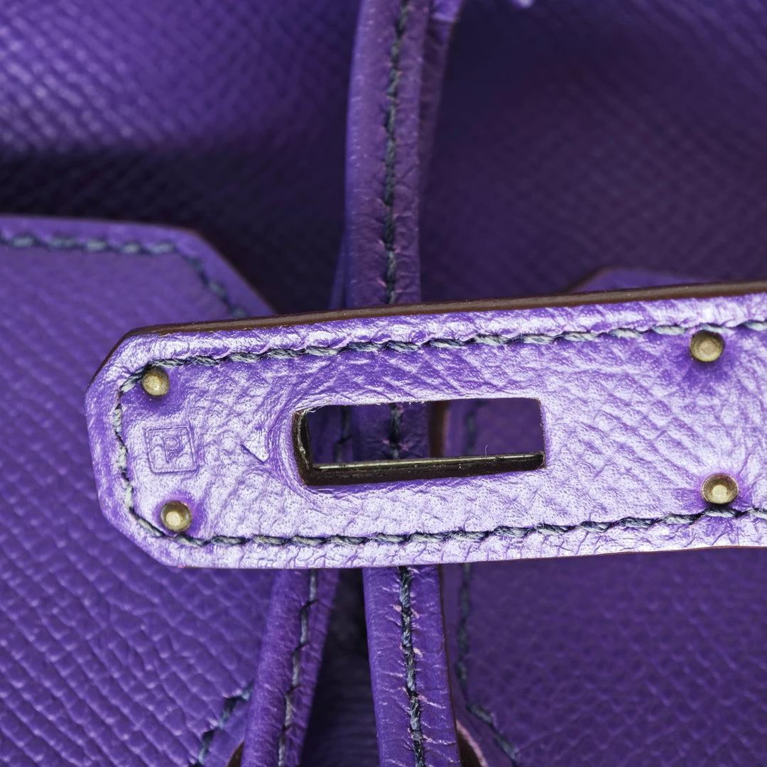 Hermès Epsom Birkin Retourne 35