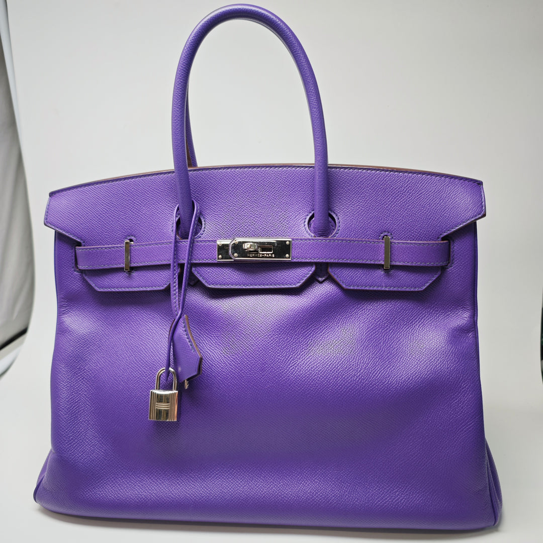 Hermès Epsom Birkin Retourne 35