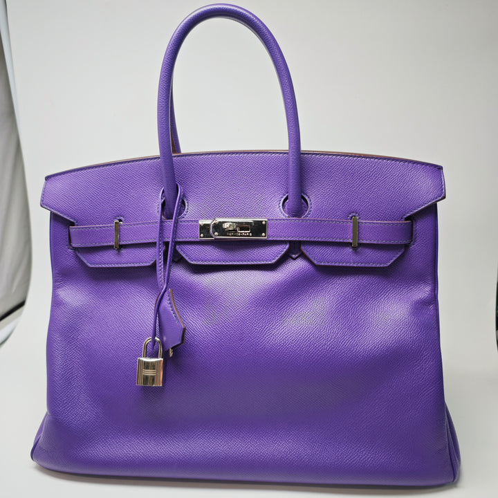 Hermès Epsom Birkin Retourne 35