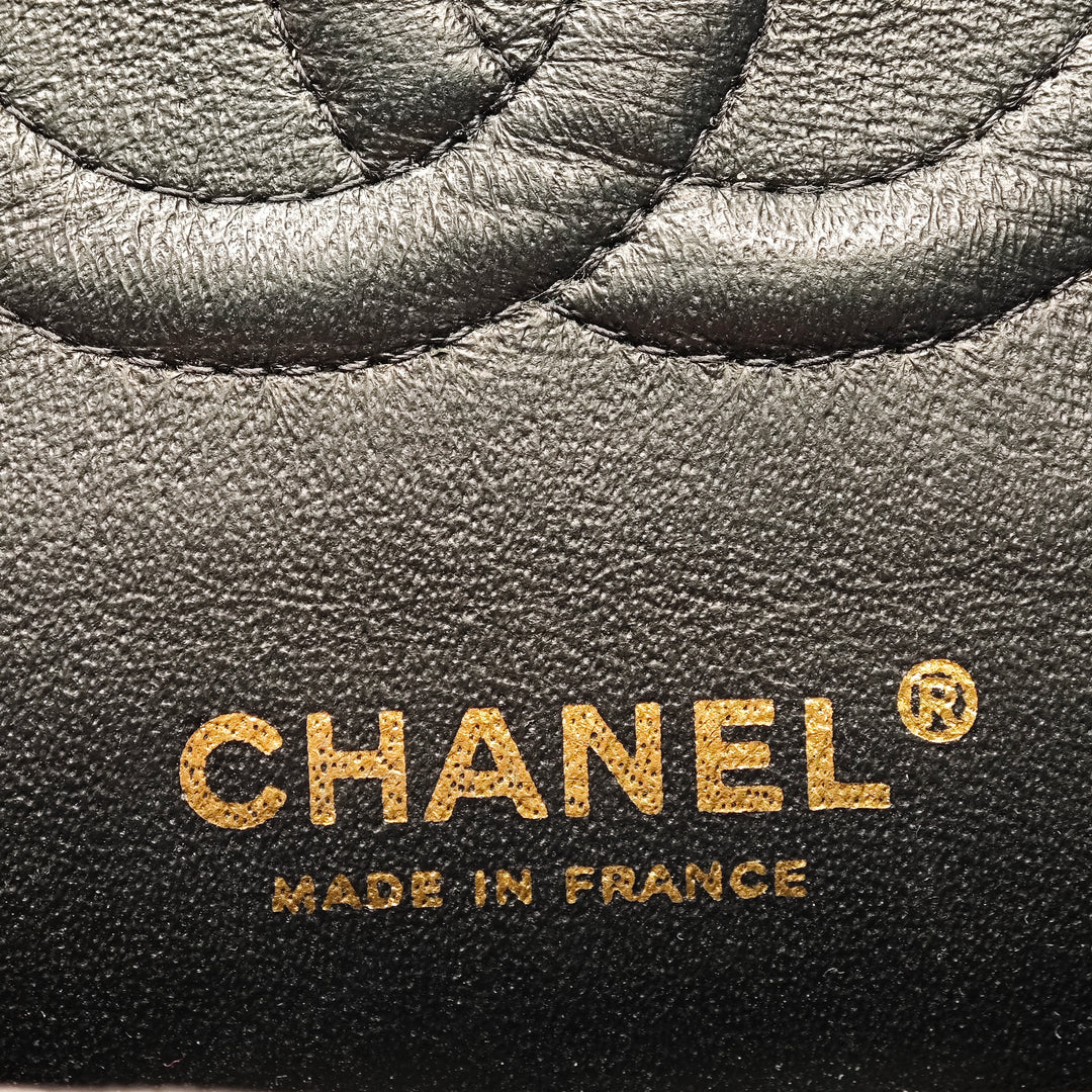 Chanel Medium Classic Caviar Double rabat