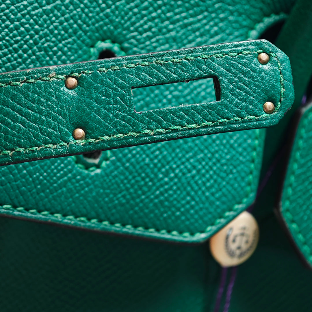 Hermès Epsom Birkin Retourne 35