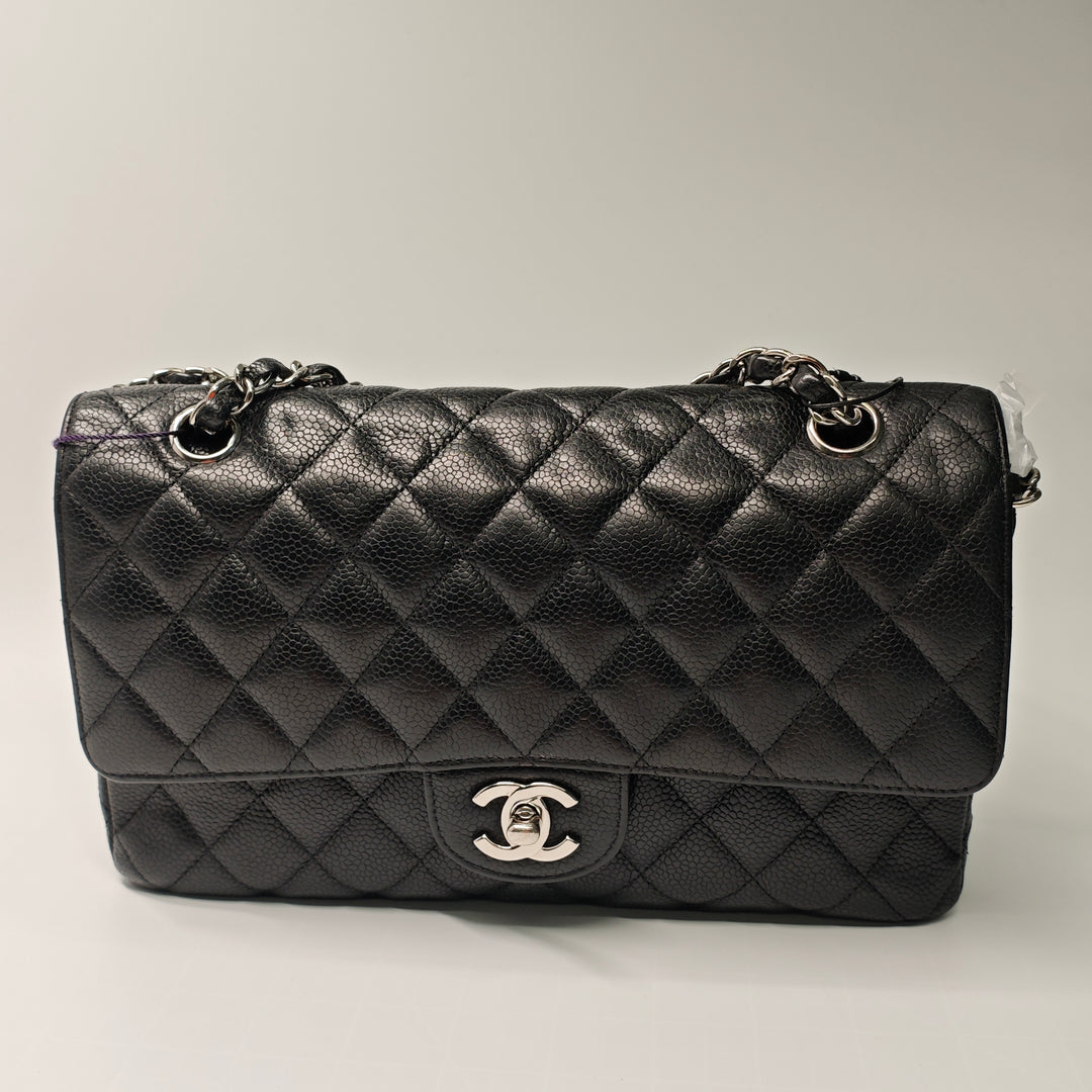 Chanel Medium Classic Caviar Double rabat