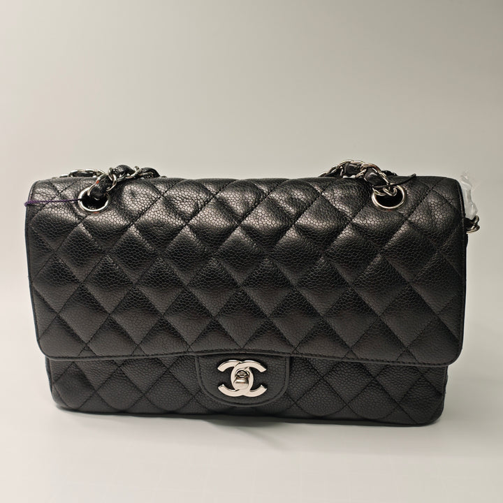 Chanel Medium Classic Caviar Double rabat