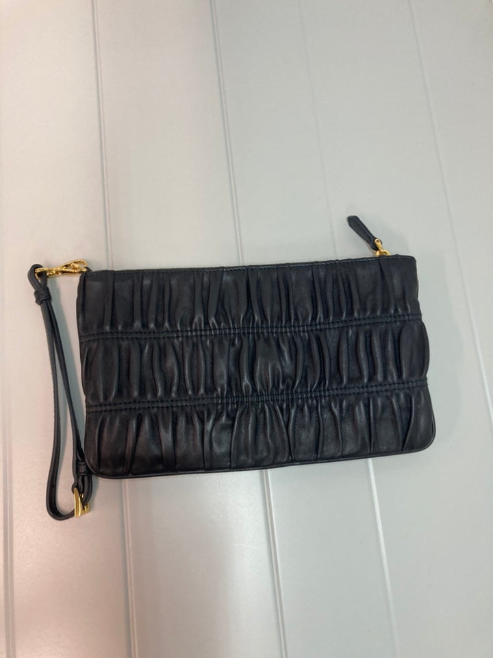 Prada Nappa Gaufre Wristlet Pochette