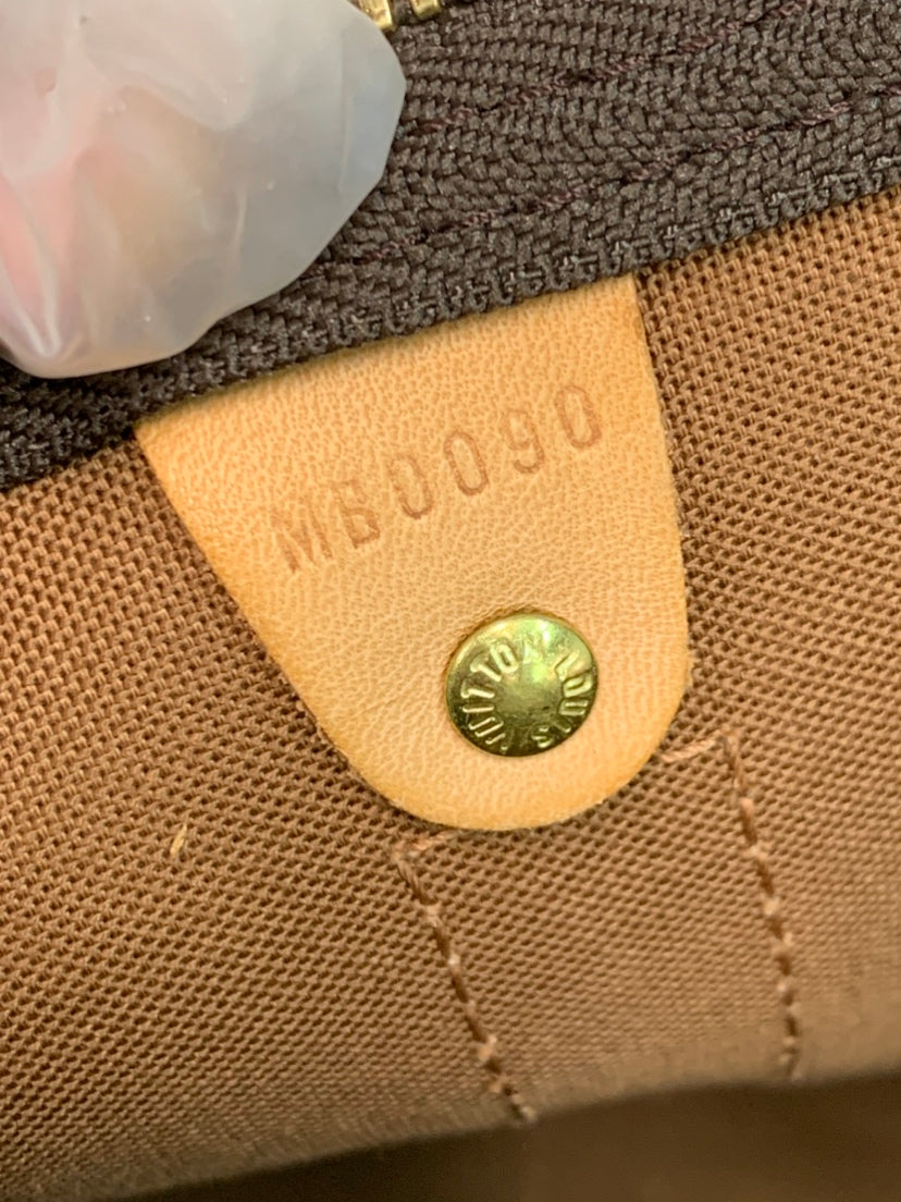 Louis Vuitton Monogram Keepall Bandouliere 55