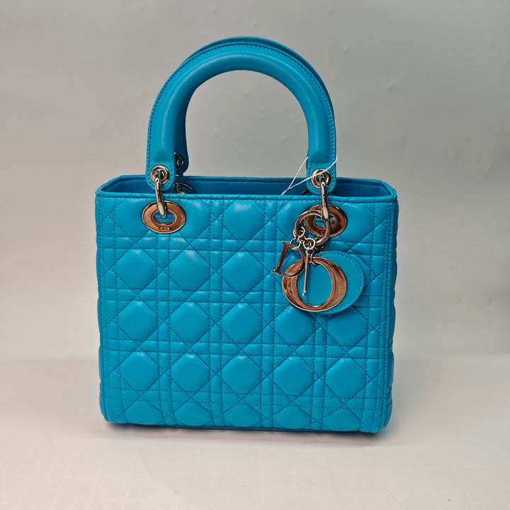 Dior Medium Cuir d’agneau Cannage Lady Dior