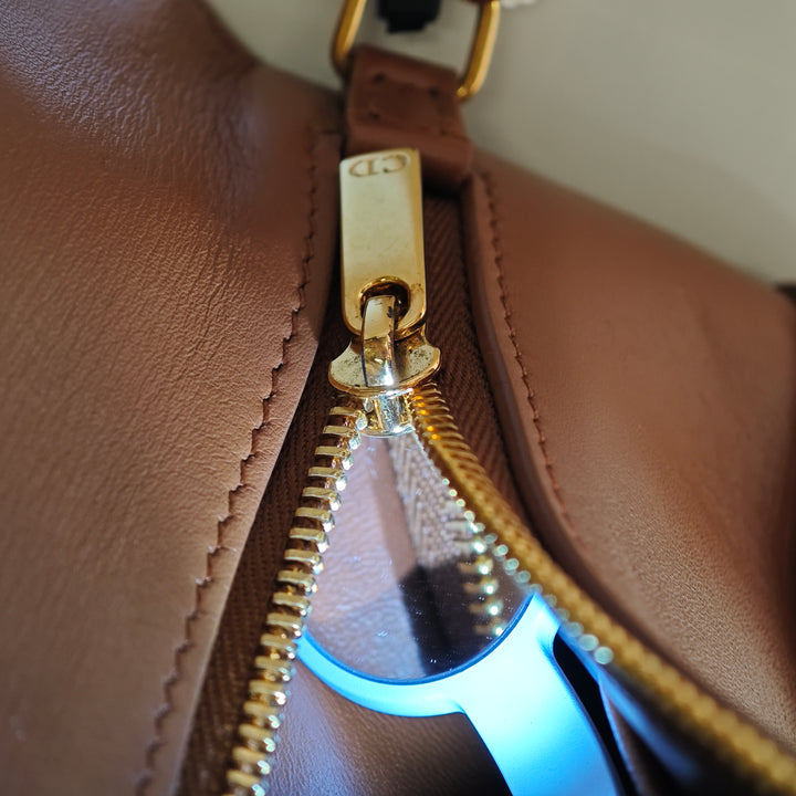 Dior Medium Cuir de veau DiorDouble Sac à chaîne