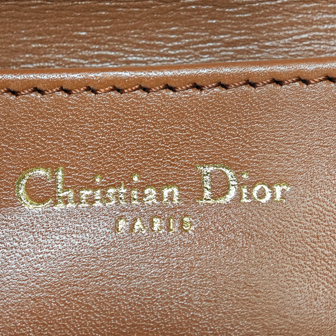 Dior Medium Cuir de veau DiorDouble Sac à chaîne