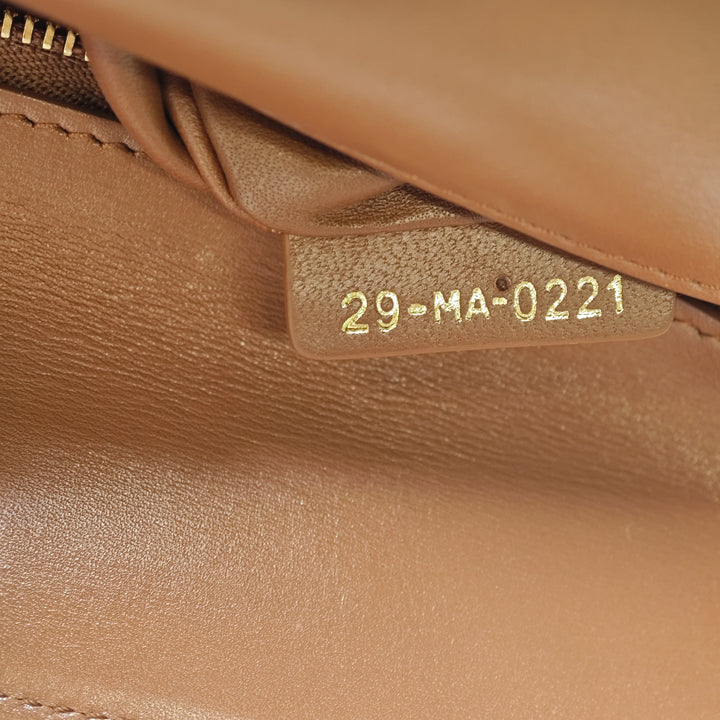 Dior Medium Cuir de veau DiorDouble Sac à chaîne