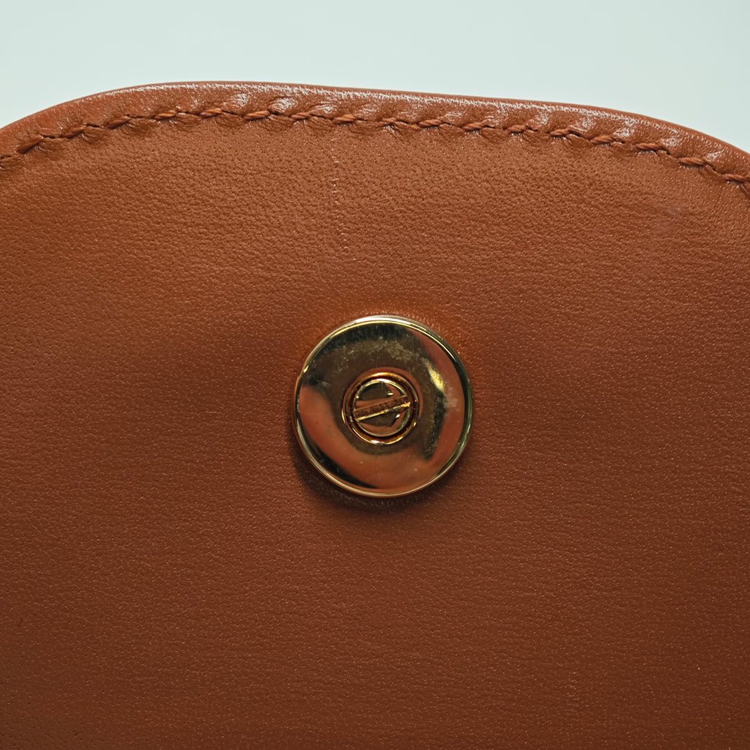 Dior Medium Cuir de veau DiorDouble Sac à chaîne