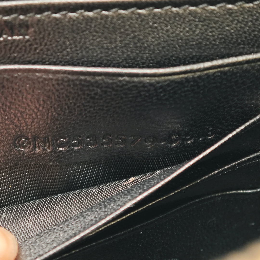 Saint Laurent Metallic Striped Fabric Monogram Kate Sac porté croisé