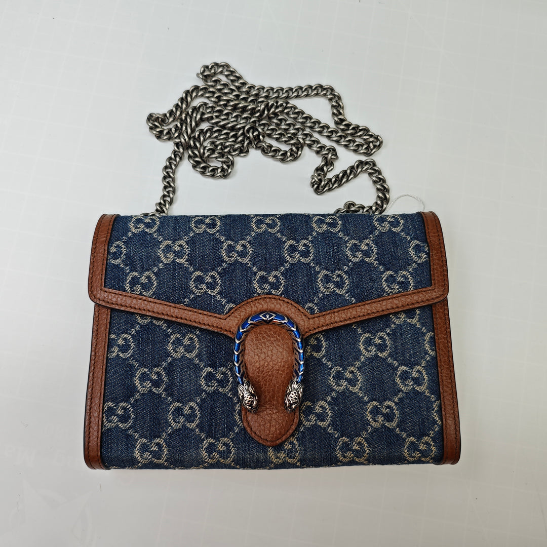 Gucci GG Jean Dionysus Wallet on Chain