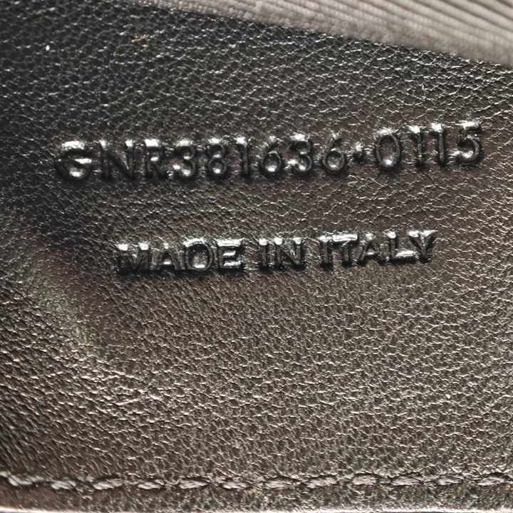 Saint Laurent Small Metallic Cuir de veau Classic Monogram Sac caméra