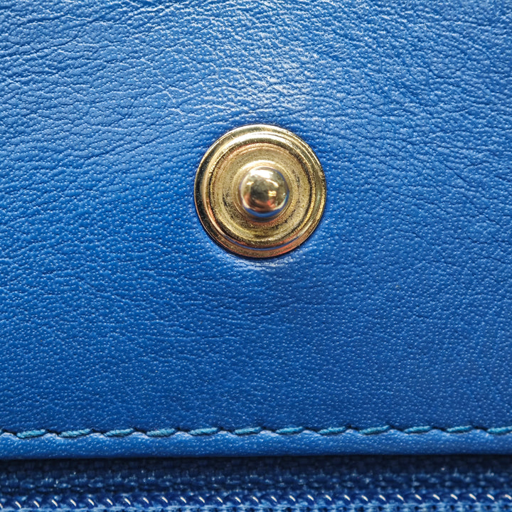 Chanel CC Matelassé Cuir verni Wallet on Chain
