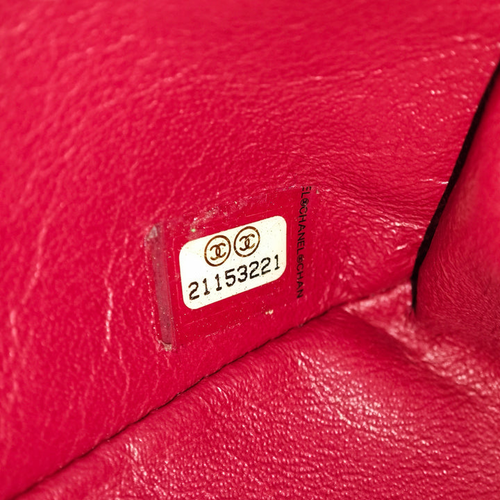 Chanel Medium Matelassé Cuir d’agneau Westminster Perle à rabat