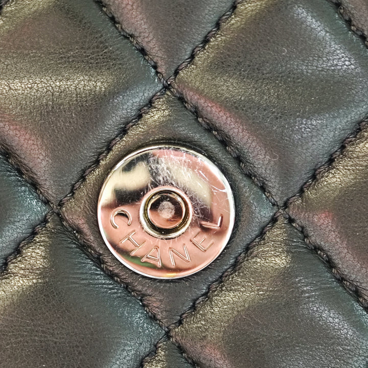 Chanel Medium Matelassé Cuir d’agneau Westminster Perle à rabat