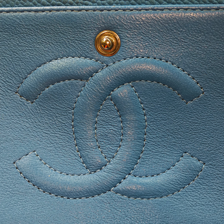 Chanel Medium Classic Caviar Double rabat