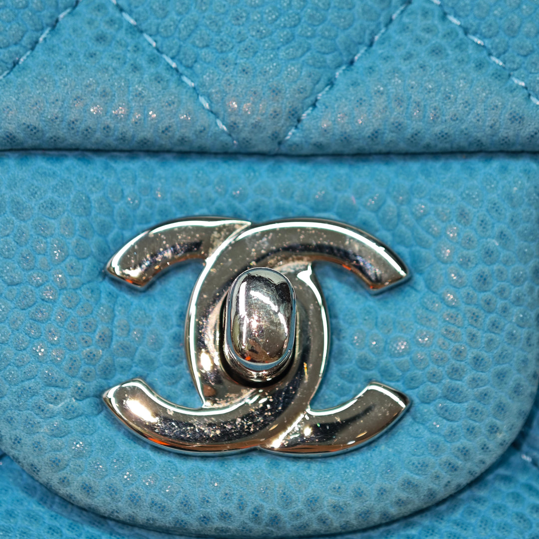Chanel Medium Classic Caviar Double rabat