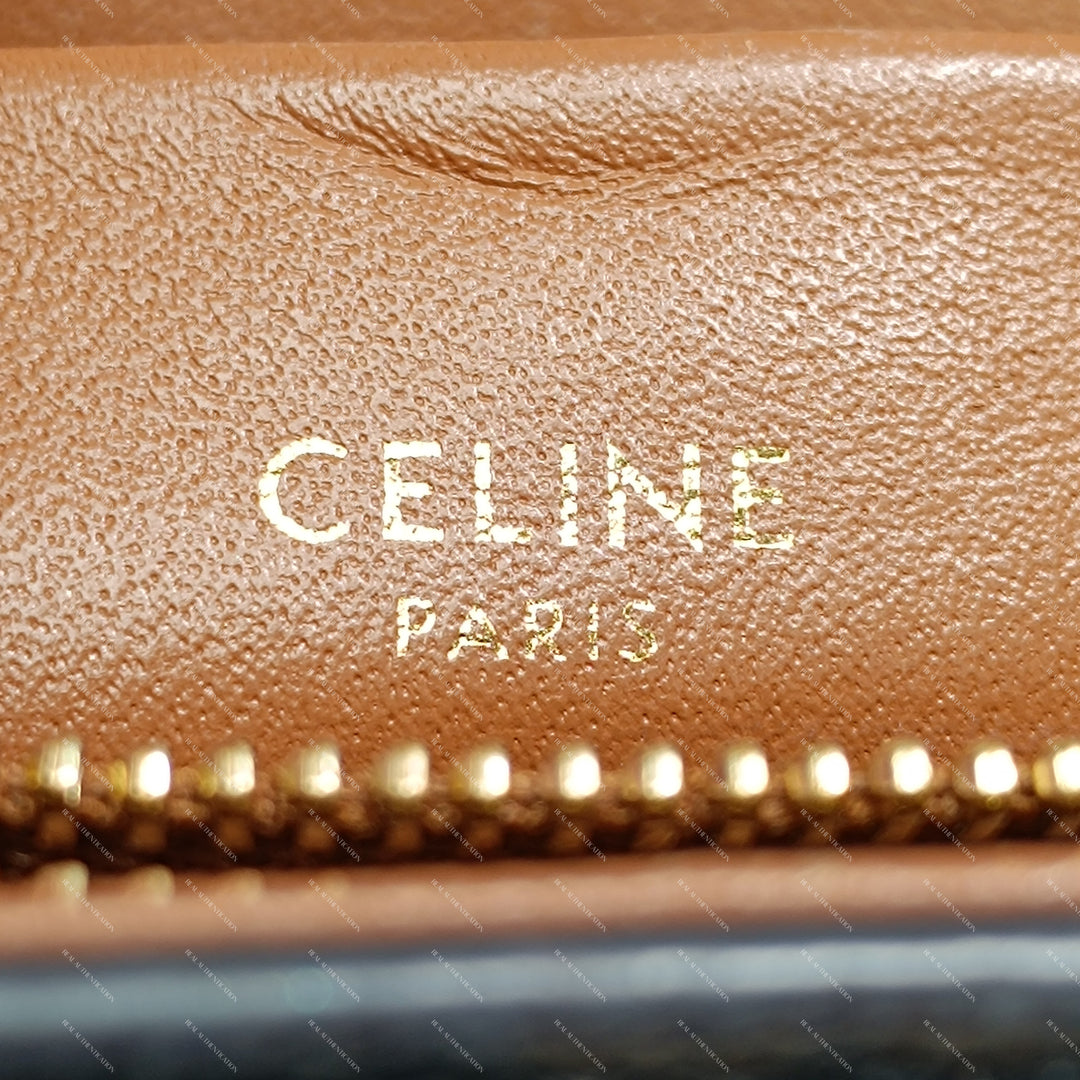 Celine Teen Triomphe Coated Toile Nino Sac