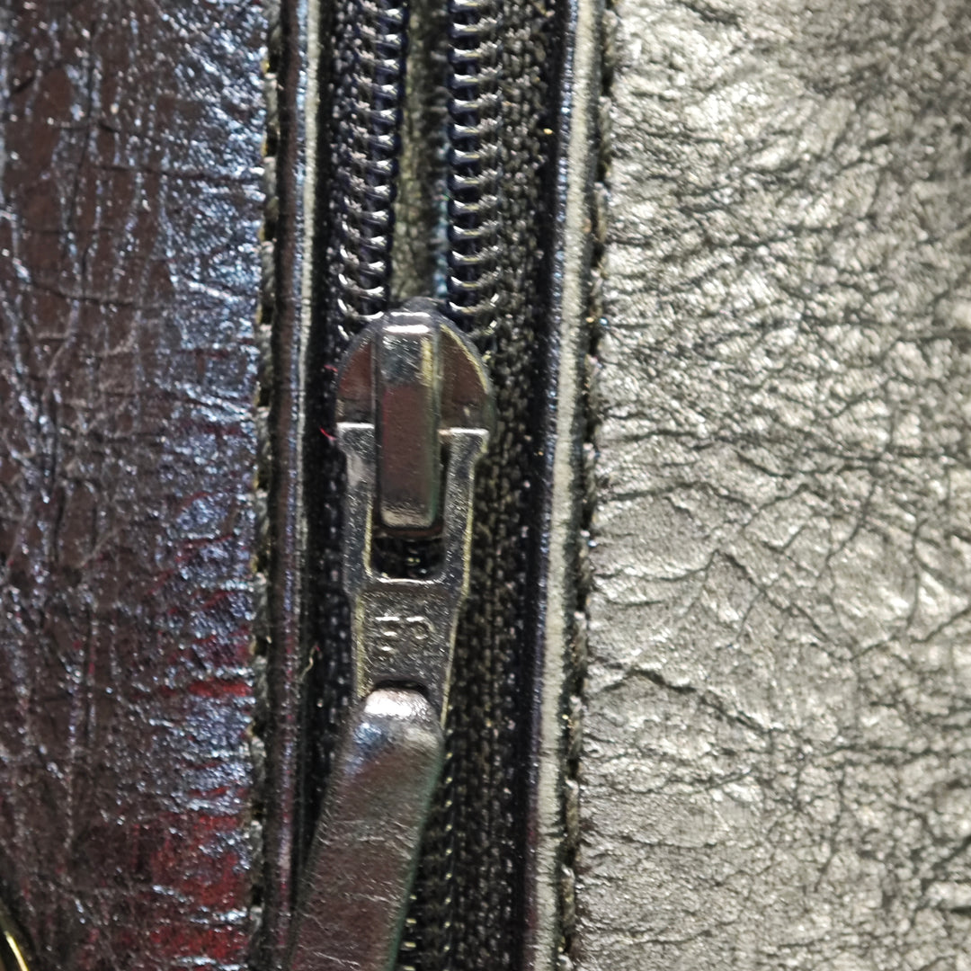 Chanel Matelassé Metallic vieilli Cuir de veau Reissue 2.55 Double rabat 227