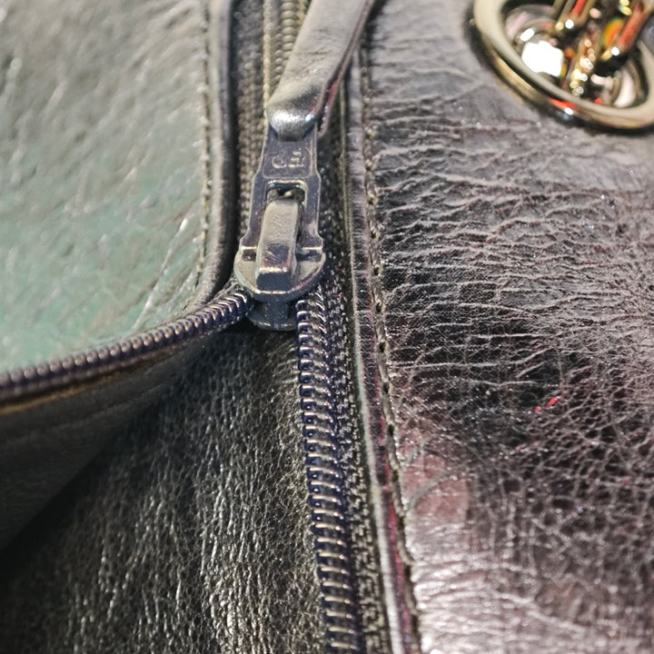 Chanel Matelassé Metallic vieilli Cuir de veau Reissue 2.55 Double rabat 227