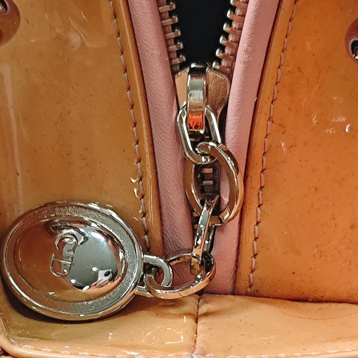 Dior Medium Cuir verni Cannage Lady Dior