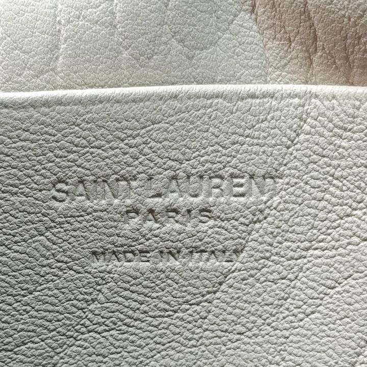 Saint Laurent Mini Grained Cuir d’agneau Calypso Sac bandoulière