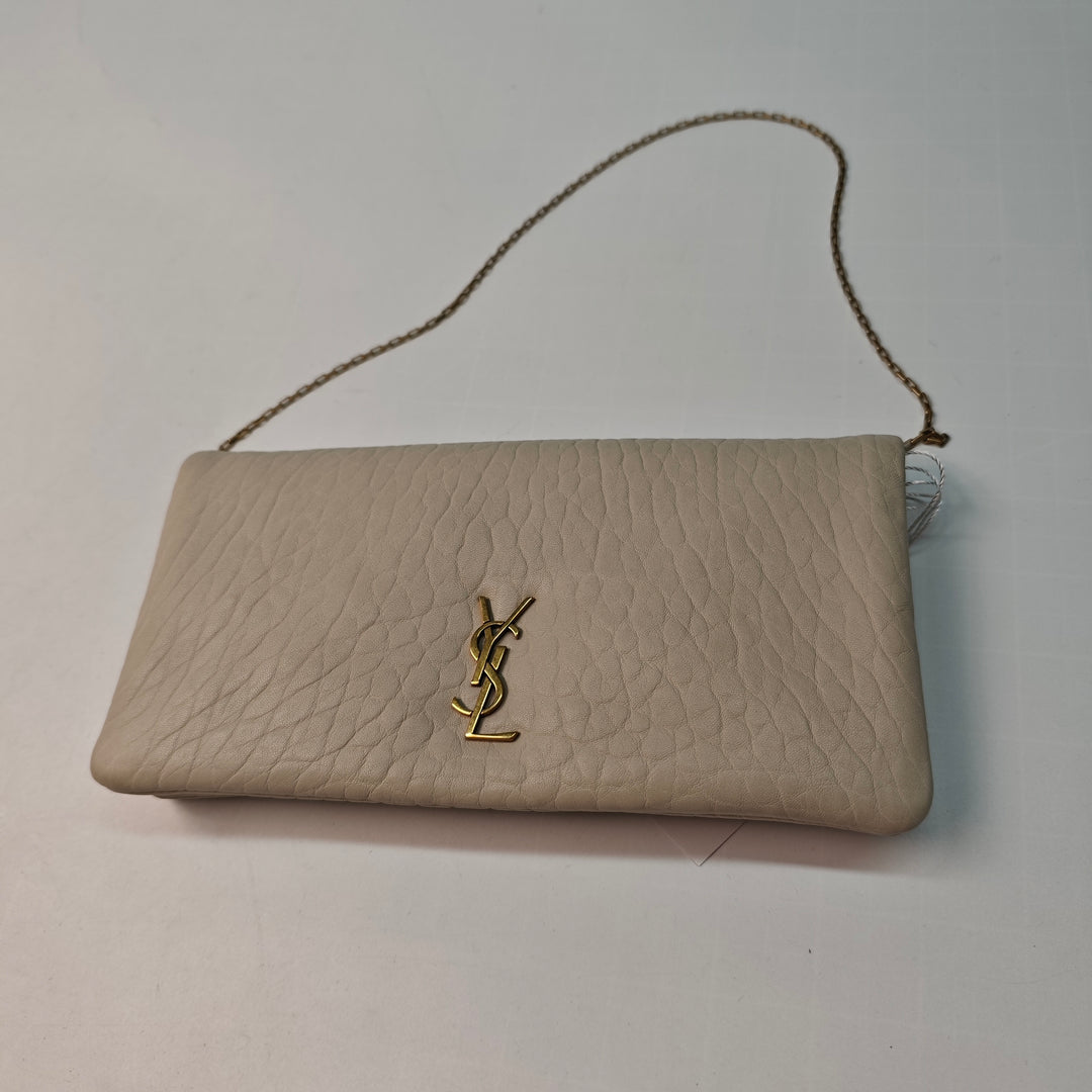 Saint Laurent Mini Grained Cuir d’agneau Calypso Sac bandoulière