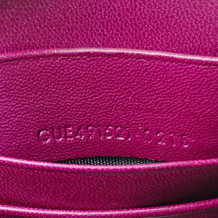 Saint Laurent Small Velours Monogram Kate Pompon Sac porté croisé