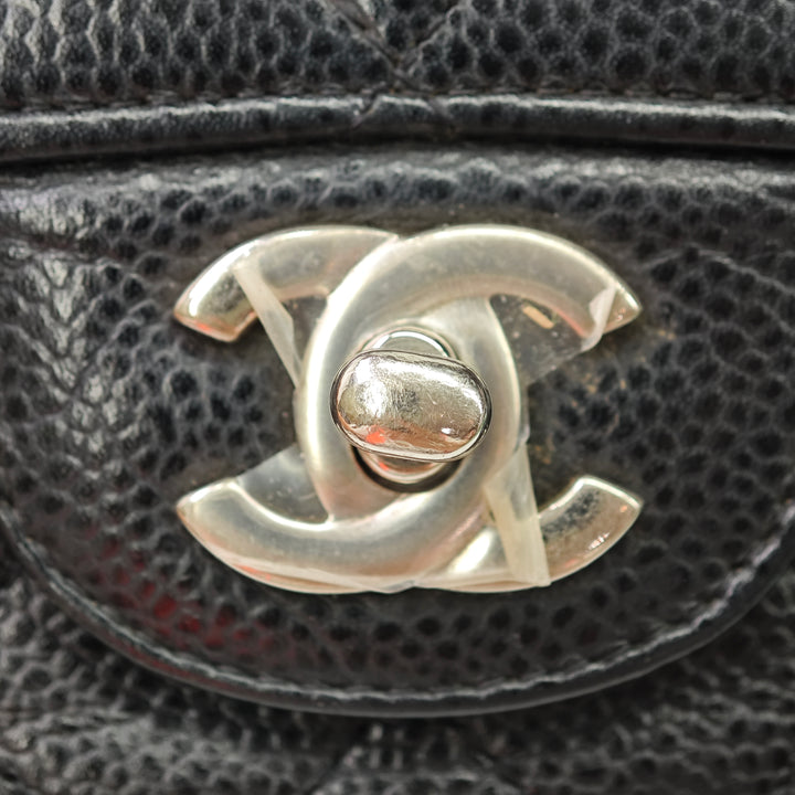 Chanel Medium Classic Caviar Double rabat