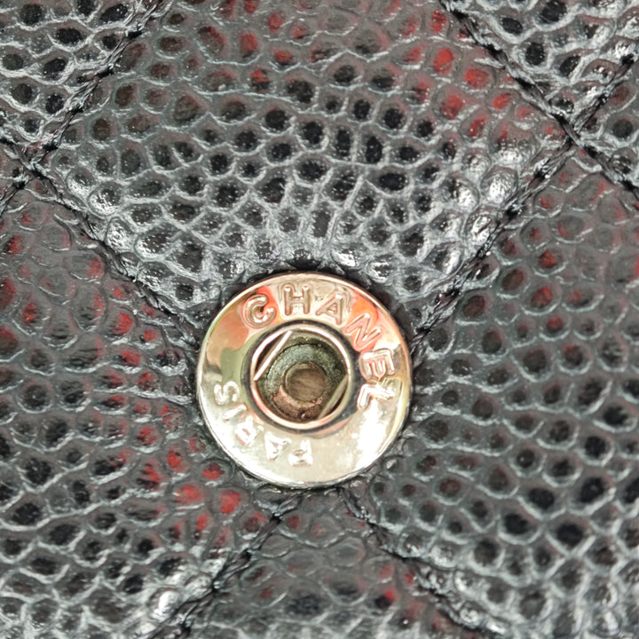 Chanel Medium Classic Caviar Double rabat