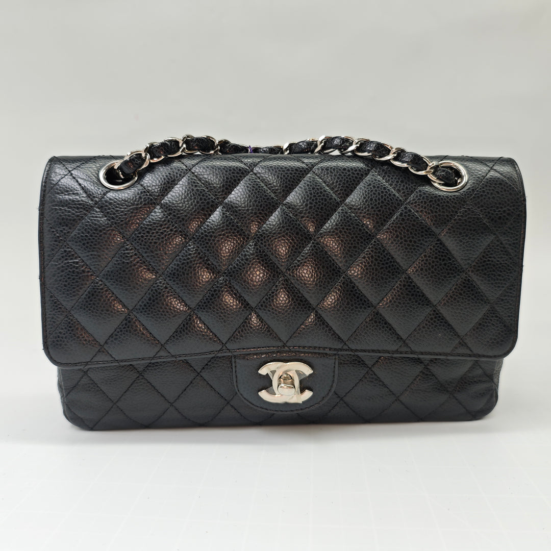 Chanel Medium Classic Caviar Double rabat