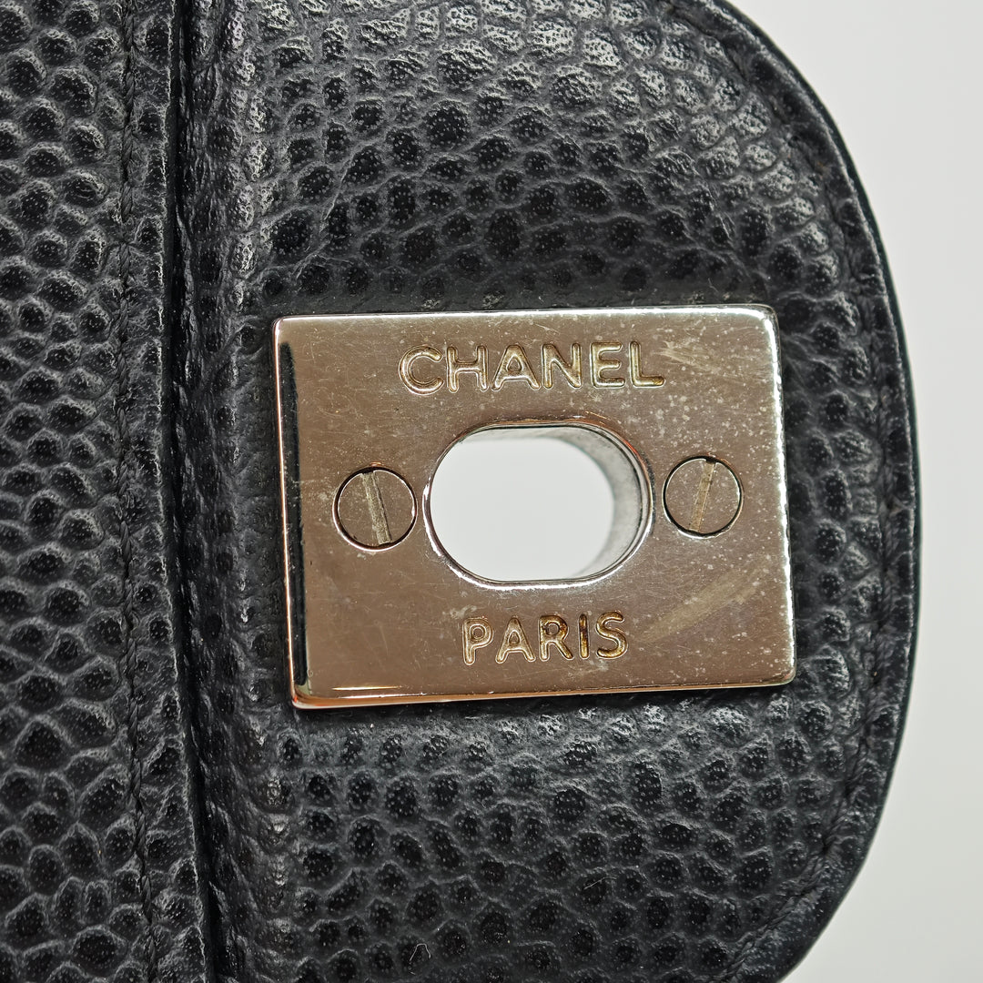 Chanel Medium Classic Caviar Double rabat