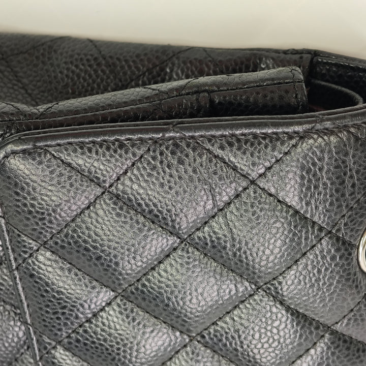 Chanel Medium Classic Caviar Double rabat