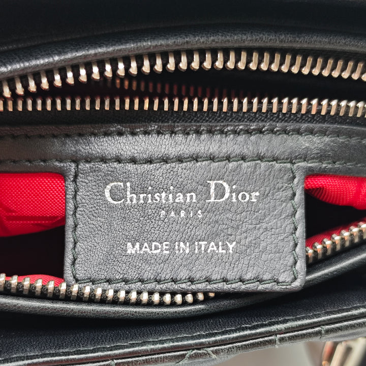 Dior Medium Cuir d’agneau Cannage Lady Dior