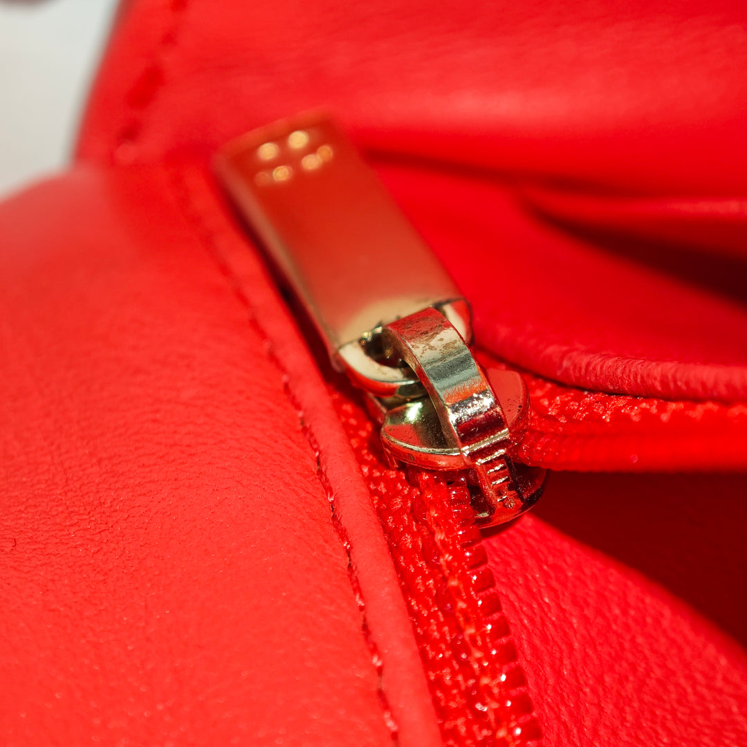 Chanel Mini Square Classic Cuir d’agneau Simple rabat