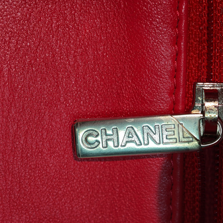 Chanel Mini Square Classic Cuir d’agneau Simple rabat