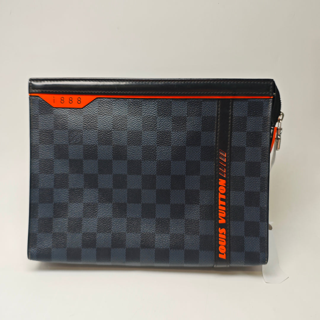 Louis Vuitton Damier Cobalt Race Pochette Voyage MM