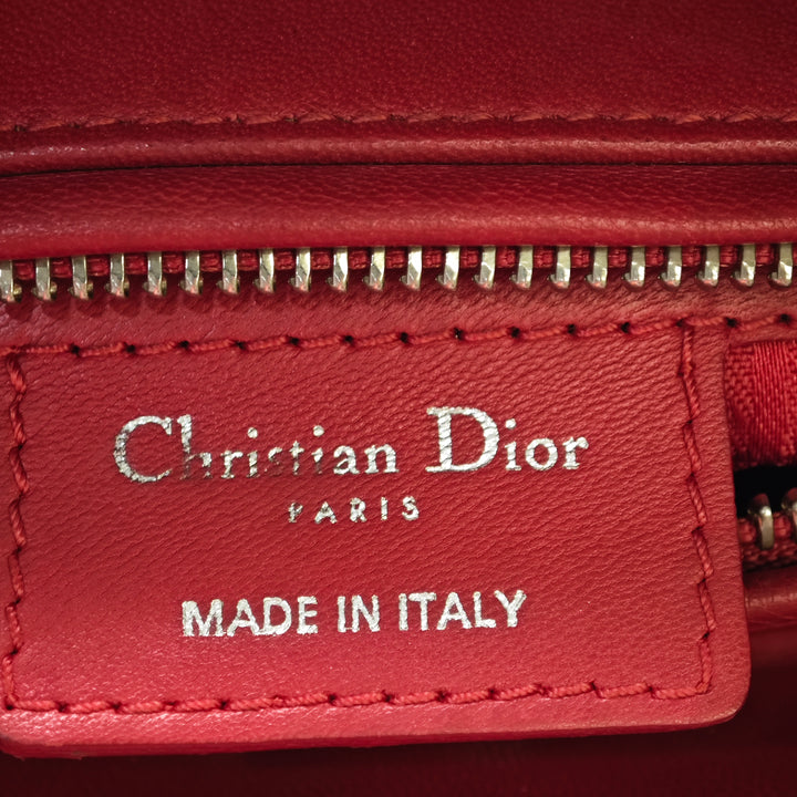 Dior Medium Cuir de veau Cannage Lady Dior