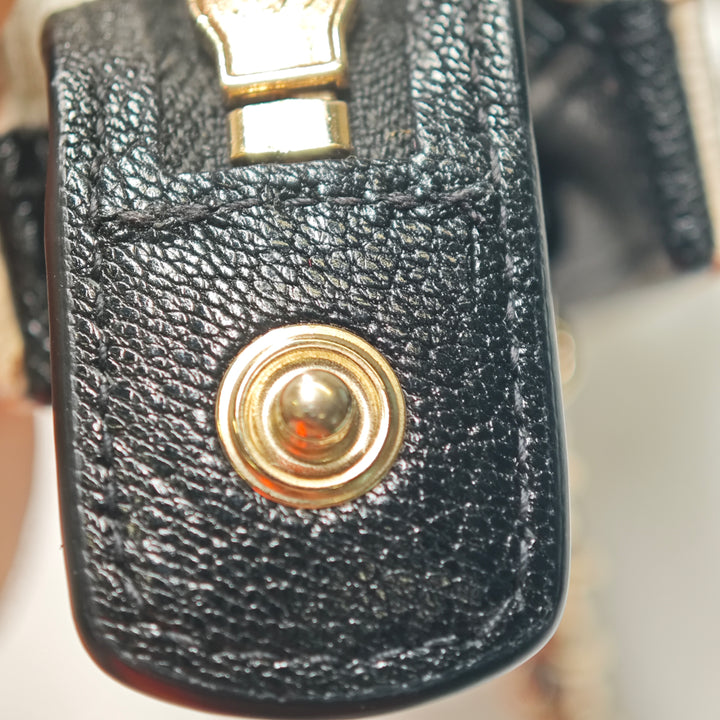Chanel CC Tricolor Matelassé Cuir de chèvre Multi Pocket Wallet on Chain
