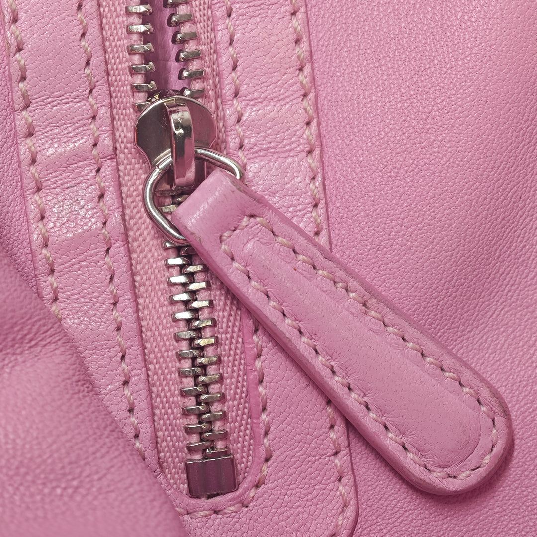 Dior Large Woven Cuir d’agneau Lady Dior Soft Shopping Cabas