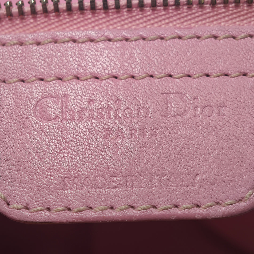 Dior Large Woven Cuir d’agneau Lady Dior Soft Shopping Cabas