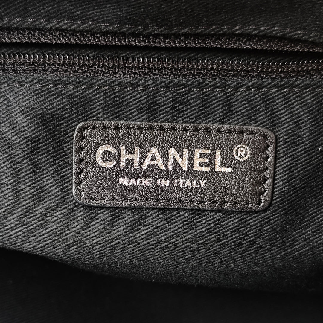 Chanel CC Matelassé Cuir verni Timeless Soft Cabas