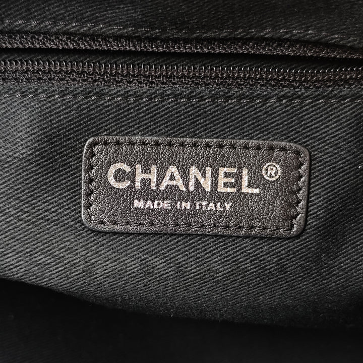 Chanel CC Matelassé Cuir verni Timeless Soft Cabas