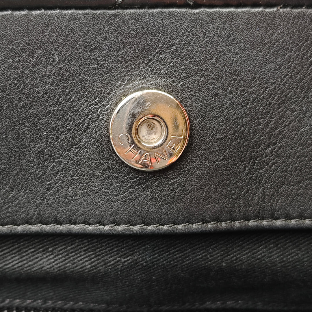 Chanel CC Matelassé Cuir verni Timeless Soft Cabas