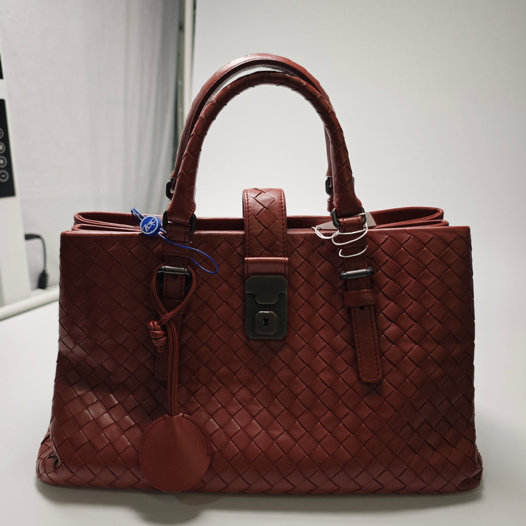 Bottega Veneta Small Nappa Intrecciato Roma Sac